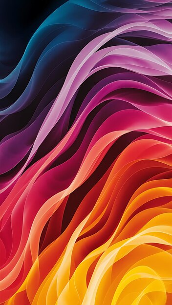 abstract colorful gradient background Wallpaper