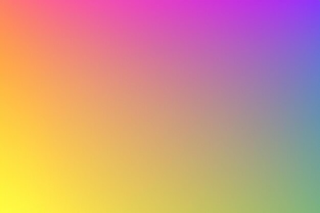 Photo abstract colorful gradient background with yellow orange pink purple and blue hues