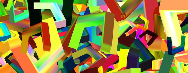 Abstract colorful illustration