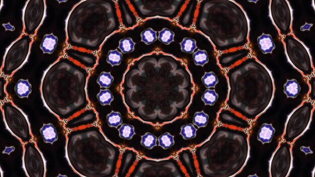 Abstract Colorful Kaleidoscope Background Photo