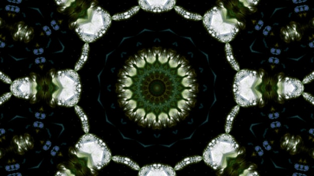 Abstract Colorful Kaleidoscope Background Photo