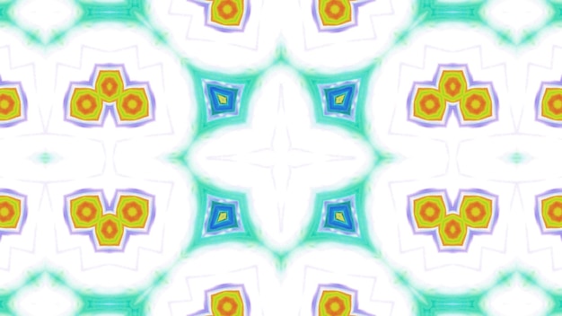 Abstract Colorful Kaleidoscope Background Photo