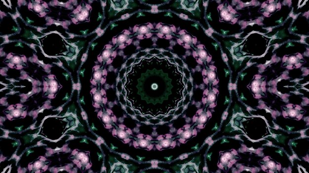 Abstract Colorful Kaleidoscope Background Photo