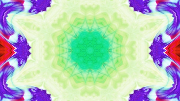 Abstract Colorful Kaleidoscope Background Photo