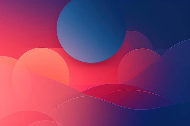 abstract colorful minimalistic background