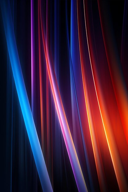 Abstract colorful neon background