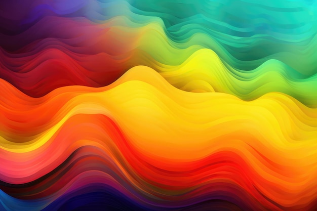 Abstract colorful panorama background wallpaper