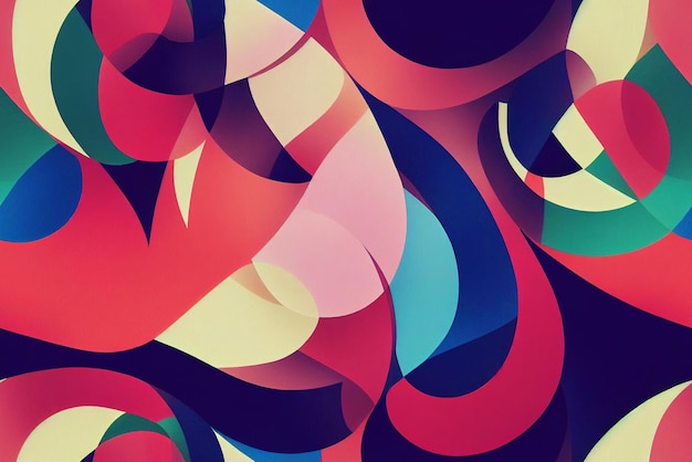 abstract colorful seamless background