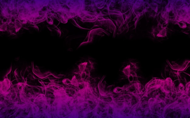 Abstract colorful smoke background