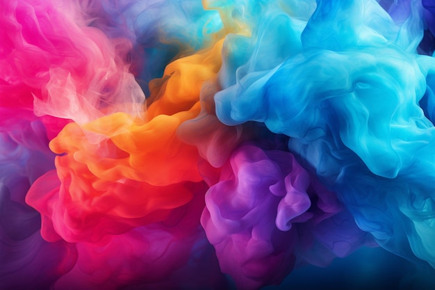 Abstract colorful Smoke Backgrounds Seamless Paper