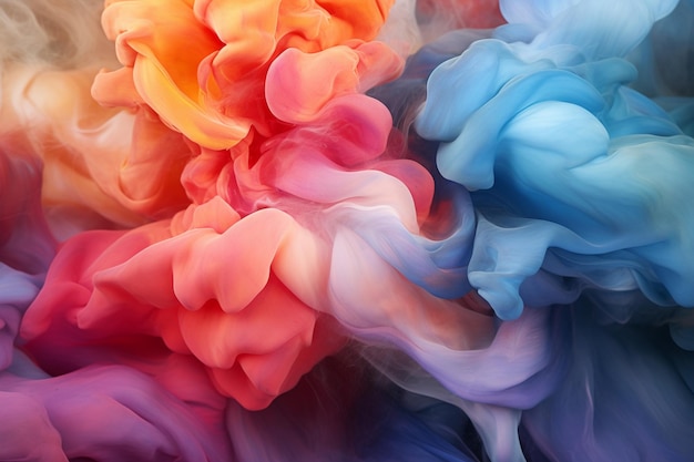 Abstract colorful Smoke Backgrounds Seamless Paper