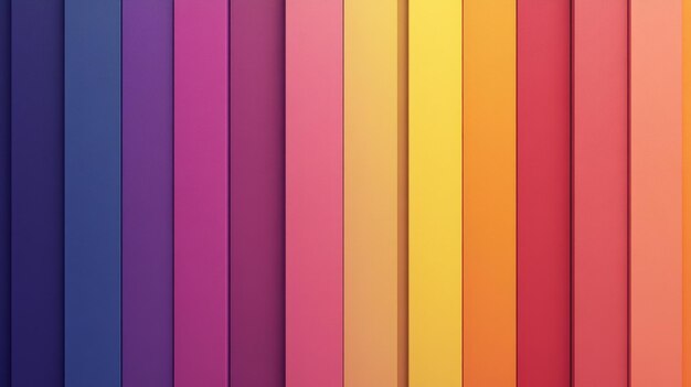 Photo abstract colorful stripes