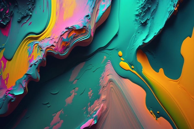 Abstract Colorful Texture Background Ai generative