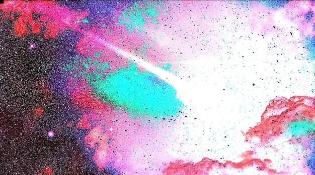 Abstract colorful texture splash paint background