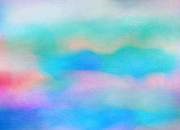 Abstract colorful watercolor background