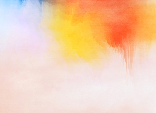 Abstract colorful watercolor for background