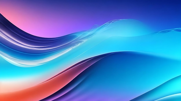 abstract colour background with smooth lines