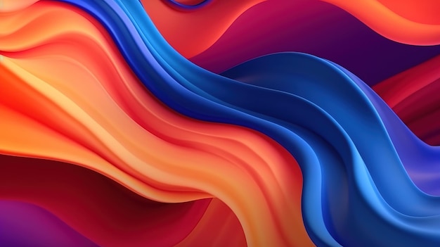 Abstract colour gradients smooth ultra highGenerative Ai