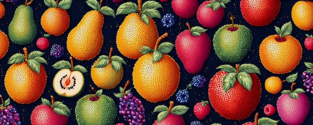 abstract colourful fruits background fruits website banner background