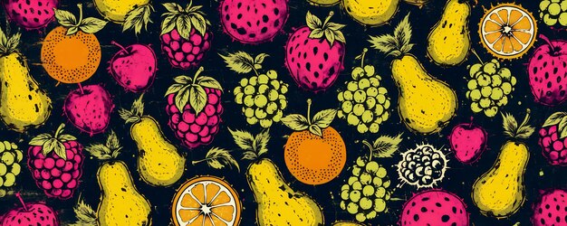 abstract colourful fruits background fruits website banner background