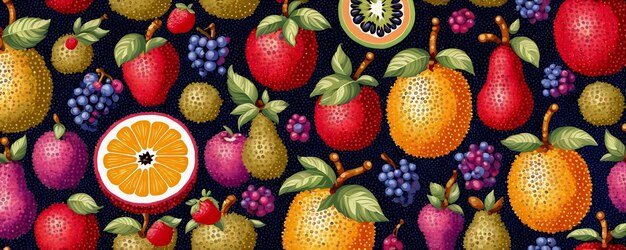 abstract colourful fruits background fruits website banner background