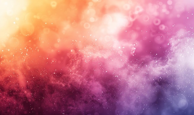 Abstract Cosmic Background with Sparkles and Lights