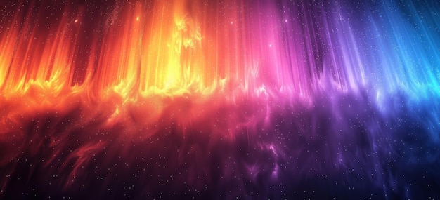 Abstract Cosmic Background with Vibrant Hues