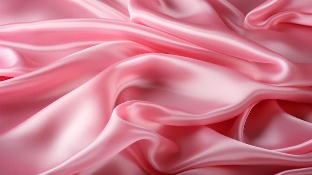 Abstract creative pink wave background Generative AI