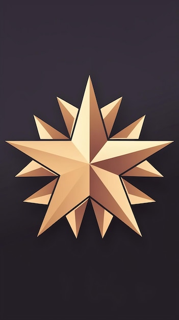 Abstract creative star logo icon sign vector design