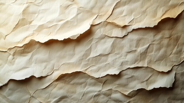 Photo abstract crumpled paper texture generative ai