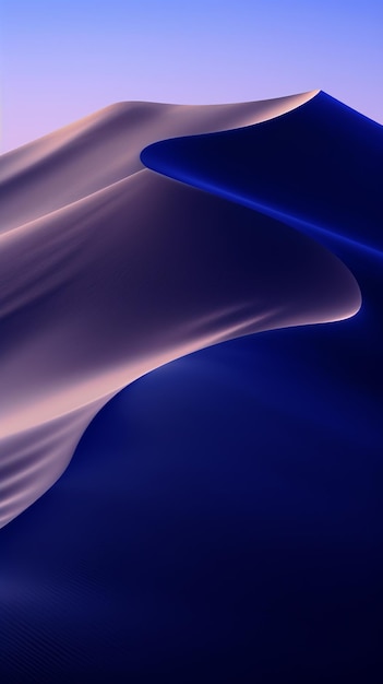 Abstract the dark blue desert background