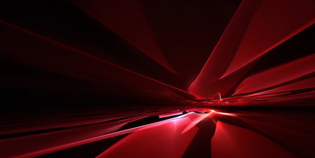 Abstract dark red background with the horizon