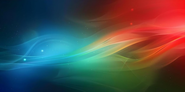 Abstract dark red blue green gradient background