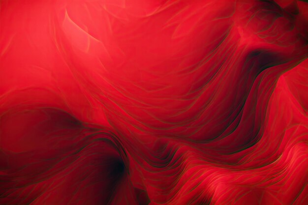 Photo abstract dark red layered waves background