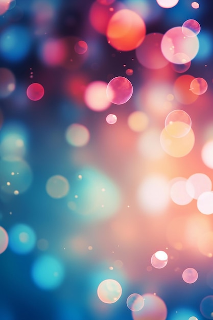 Abstract Defocused bokeh background