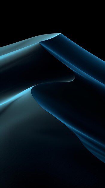 Abstract desert blue wave background