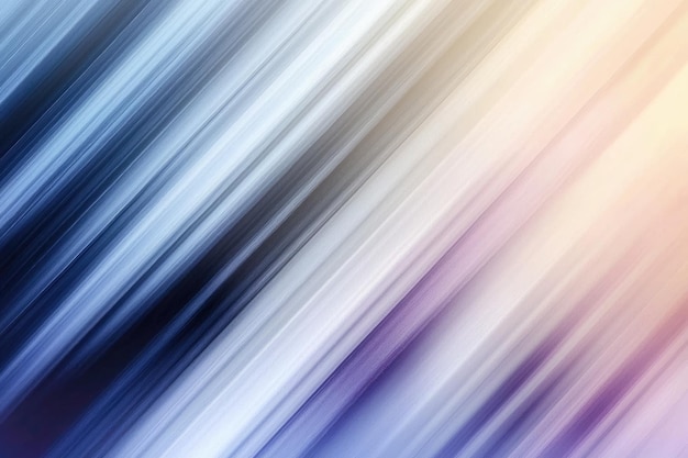 Photo abstract diagonal stripes in hues of blue purple and white