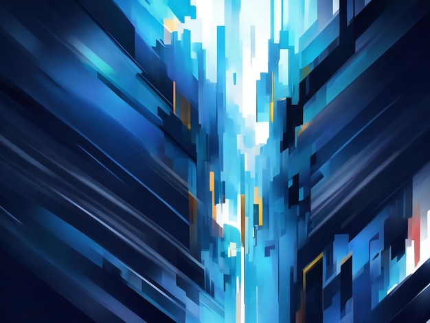 Abstract digital art background wallpaper ai generated