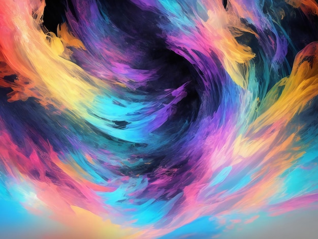 Abstract digital art background wallpaper ai generated