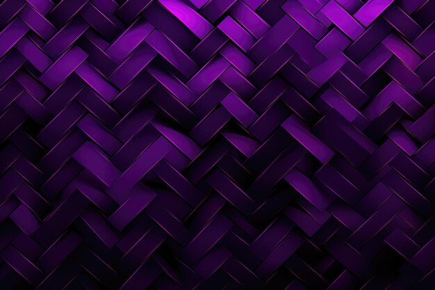 Abstract Digital Geometric Background in Purple Hues