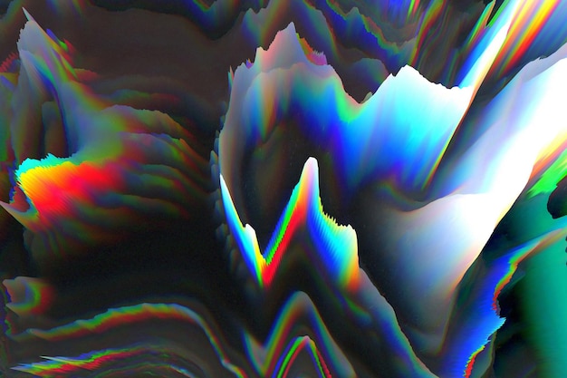 Abstract digital screen glitch effect texture.