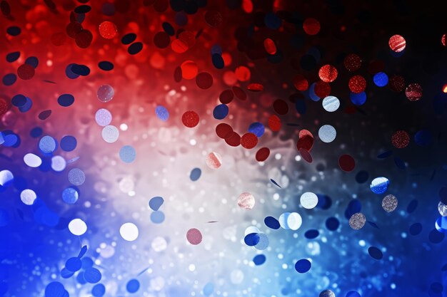 An Abstract Display of Red White and Blue Glitter Sparkle Setting the Stage for Celebrations Vot