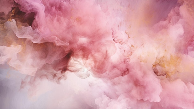 Abstract dreamy watercolor pink glitter background and wallpaper