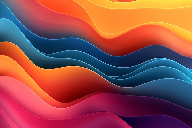 Abstract dynamic gradient background