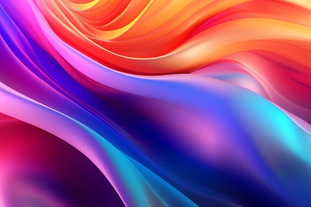 Abstract dynamic gradient background