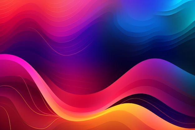 Abstract dynamic gradient background