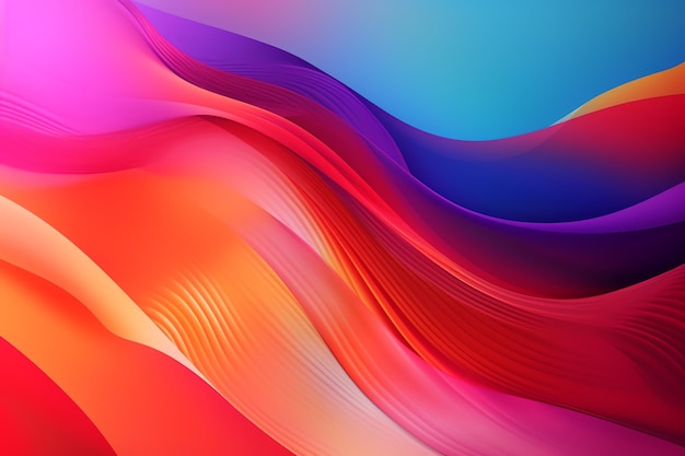 Abstract dynamic gradient background