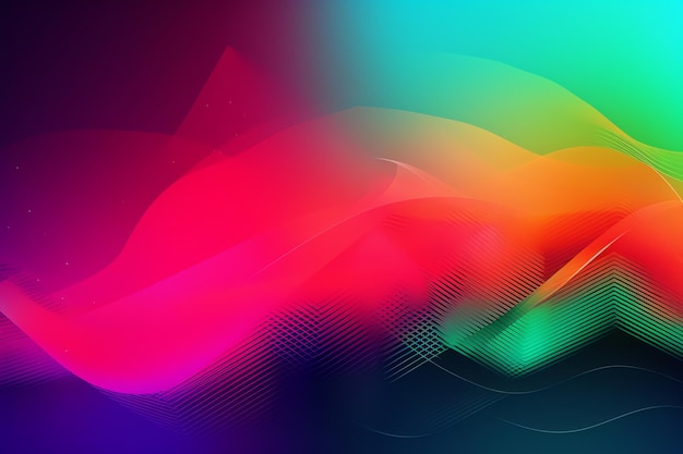 Abstract dynamic gradient background