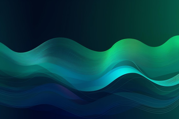 Abstract dynamic gradient background