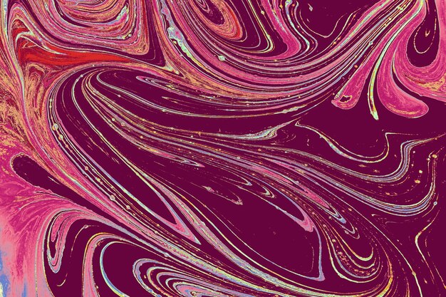 Abstract ebru marbling texture background design